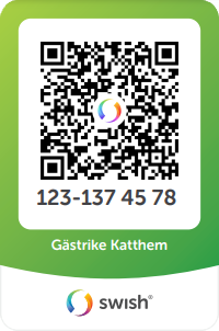 Swisha ett stöd Swisha ett stöd